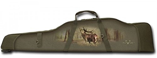 Unbekannt Gewehrfutteral, Waffentasche, abschließbare Gewehrtasche mit Wildmotiv