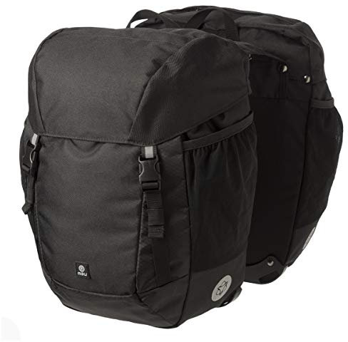 Agu Unisex-Adult 898235 Doppeltasche, Schwarz, 34 L