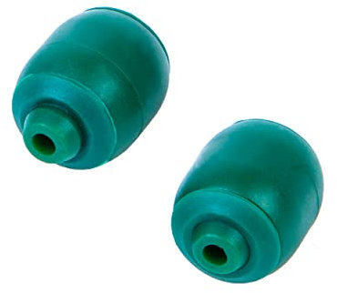 2 hochwertige Rollen, Frontrollen, Rädchen, Ersatzräder, passend für Vorwerk Teppichbürste EB360, EB370, EB400 Ersatzrad Rad Rolle Laufrolle Ersatzrad - Hervorragende Qualität