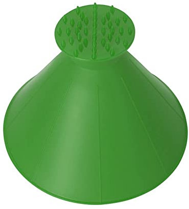 Kmgjc 1PC Ice Scraper, Snow Remover Car Ice Scraper Oil Funnel Snow Shovels, Car Magic Window Windshield Ice Scraper with Funnel And Ice Breaker,Green