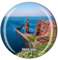 Deutschland Helgoland Kühlschrankmagnet 3D Kristall Touristen Souvenir Geschenkkollektion Kühlschrank Magnet Aufkleber