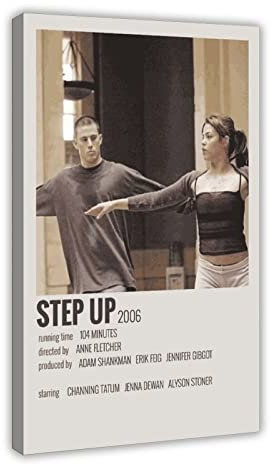 HDTS Film Step Up Vintage Leinwand Poster Schlafzimmer Dekor Sport Landschaft Büro Zimmer Dekor Geschenkrahmen 30 x 45 cm