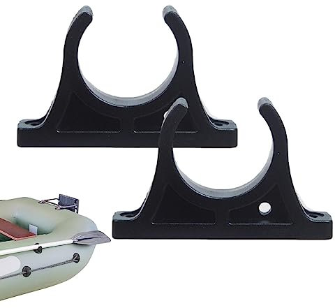 2 Supports Canne à Kayak légers pour poignées pagaie | Porte-pagaie Kayak pour Bateaux pêche, Bateaux en Caoutchouc, Bateaux d'assaut, Bateaux gonflables