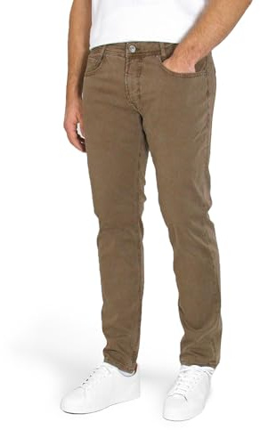 MAC Jeans Herren Macflexx Straight Jeans, Hazelnut 253W
