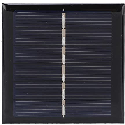 Paneles Solares 0,6 W 3 V Panel Solar De Polisilicio Un Módulo De Placa De Carga Solar Cargador De Panel Solar Portátil para Iluminación Solar De Jardín