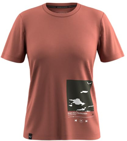 Salewa Eagle Cover T-Shirt W, Etruscan Red, L