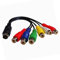 Yjcnelcr Cable 10 Pin S-Video To 6RCA Female Adapter Composite Cable For Laptop Female 6RCA Port 10 Pin S-Video Port S-video Cable For Camcorders 6rca Converter