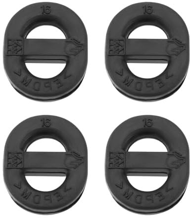 The Lord of the Tools 4 Pezzi Alloggiamento Del Filtro Dell'aria Per Auto Tampone In Gomma 6110940385 Ammortizzatore In Gomma Per Filtro Dell'aria Compatibile Con Mercedes W202 W203 W2