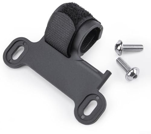 Bike Inflator Stand Rack, Pump Holder with Strap, Convenient Pump Fixing Clip
