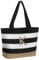 TAHAVICE Personalisierte Strandtasche, Initiale Tote Bag Damen Groß, Einkaufstasche mit Reißverschluss, Personalisierte Geschenke Frauen für Freundin Brautjungfer Frau Kollegin(K)