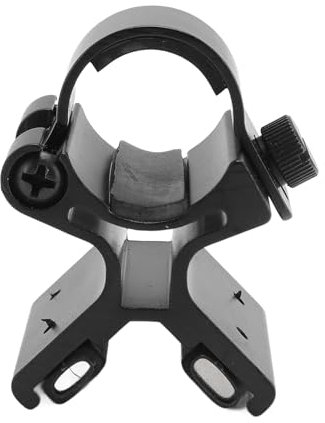 GOWENIC Soporte Magnético Universal para Linterna de 30 Mm, Soporte para Manillar Antideslizante de Liberación Rápida, Fácil Instalación con Almohadilla de Algodón, Construcción Duradera