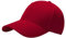 Favuit Baseball Cap Herren Damen, Athletic Baseballkappe Unisex Kappe Verstellbar Einfarbig Basecap Einheitsgröße Baumwolle Sonnenhut für Sport Reisen Draußen (Rot)