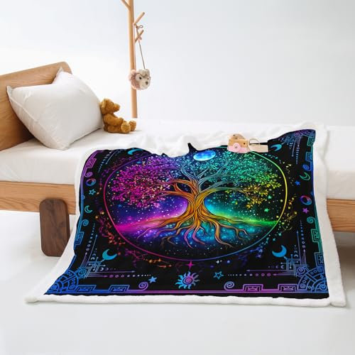 Kuscheldecke Lila Smaragdgrün Decke Flanell Lammwolle Kuscheldecke Flauschig Fleecedecke Weich Decken Waschbar Felldecke Pflegeleicht Blanket Langlebig Sofadecke Flauschige 80x150cm