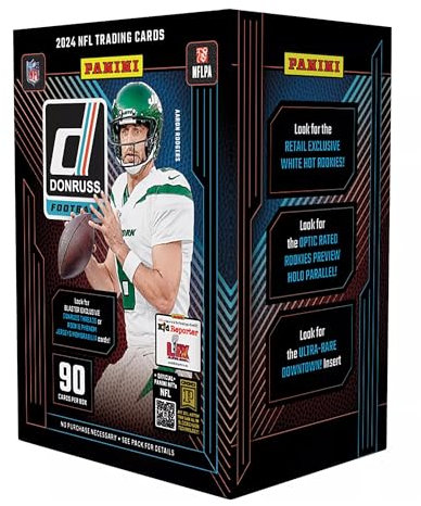 Panini 2024 Donruss Football Trading Cards Blaster Box
