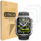 Mr.Shield Protector de Pantalla para Blackview W60 2.01, IOWODO W60 Military Smart Watch Cristal Vidrio Templado [3 Piezas] [9H Dureza] Anti-Arañazos