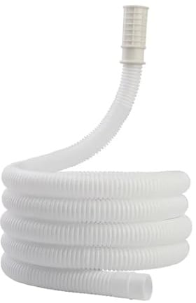 1-8 m Klimaanlagen-Ablaufschlauch, Waschmaschinen-Zulaufschlauch, Wasserhahn-Ablaufschlauch mit Klemme for Küchen- und Badezimmerarmaturen-Zubehör(4M)