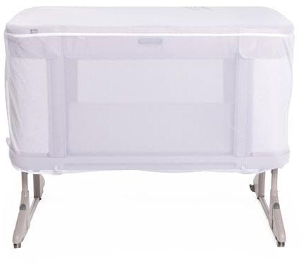 Chicco Moskitonetz für das Beistellbett Next2Me Forever, Insektenschutz mit feinem Netzgewebe und optimalem Luftstrom, schnelle werkzeuglose Montage, speziell für das Modell Forever geeignet