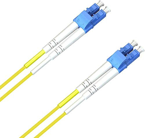 MicroConnect LC/UPC fib4410005 0.5 yellow Fibre Optic Cable – LC/UPC Fiber Optical Cable (0.5 m, OS2, LC/UPC LC/UPC, Yellow)