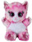 Bauer Spielwaren Blickfänger Glitter Lashy Katze Plüschtier: Kuscheltier mit Glitzer-Katzen-Augen, ideal auch als Smartphone-Halter, 15 cm, pink (14238)