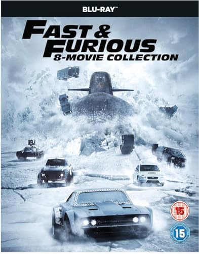 The fast & Furious 8-Film Collection (1-8 Blu-Ray) [2017] [Region Free]