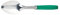 MasterClass Colour-Coded Catering-Quality Stainless Steel Serving Spoon, 35 cm (14) - Green (Vegetarian)