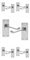 Golden Grace Victorian Scroll Lever Latch Door Handles in Premium Polished Chrome Finish, Classic Interior Doors Hardware, 5 Pairs - 120mm x 40mm