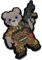 TEDDY Teddybär HIWEZ Bär Bundeswehr Soldat Armee Heer Multitarn Patch