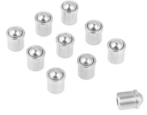 Stantuffo a Sfera, 10 Pezzi Push Fit Ball Spring Stantuffo 6 * 7mm in Acciaio Inox 304
