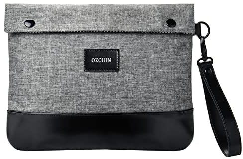 OZCHIN Geruchsdichte Tasche mit Kombinationsschloss | Kohlefaser-Futter | Raucherbeutel für Tabak | Geruchsneutral | Medikamenten-Organizer
