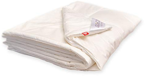 Sommerdecken von BluTimes - Hanf aktiv - Baumwolle mit Hanffaser u. G-Loft® Faser - Naturfaser - Bettdecke - Zudecke, Größe:155x220