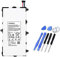 7XINbox T4000E 3,7V 4000mAh Sostituzione batteria per SAMSUNG GALAXY Scheda 3 7.0 SM-T210 SM-T211 SM-T217 GH43-03911A GT-P3200 GT-P3210 GT-P3220 T2105 LT02 T210 T210R T211 T215 T217