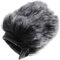 TOMYEER Fur Outdoor Microphone Windscreen Outdoor Microphone Cover for Video Radio