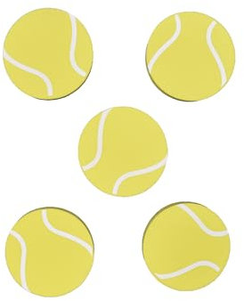 Tennisball-Radiergummi, lustige Radiergummis für Kinder und Tennisliebhaber, realistisches Mini-Tennisball-Design, langlebig und schmierfrei, ideal für Schule, Büro, Partygeschenke und Geschenke