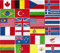 Aufnäher mit Nationalflagge (Schottland-Name)