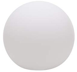 8 seasons design Shining Globe Kugel-Leuchte Ø 60cm, weiß, E27 Fassung inkl. Leuchtmittel in warmweiß, Kugel-Lampe für außen und innen