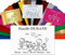 GRAVURE CONCEPT Plaque De Maison Famille Personnalisée Pour Boite Aux Lettres - PVC Blanc Écrit Noir, 12x8cm, 24 Motifs Disponibles