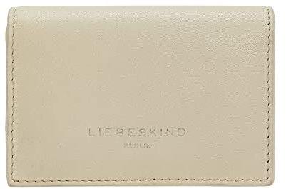 Liebeskind Berlin Scarlet Cardie Geldbörse, Extra Small (HxBxT 11.2cm x 7.5cm x 1.5cm), Pearl