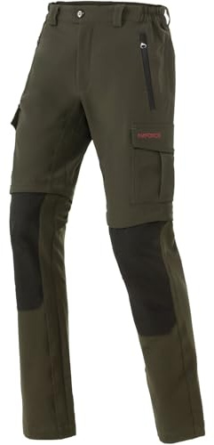 Parforce Damen Insekten-Stopp Zip-Off-Hose Oliv, 40