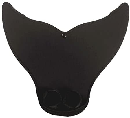 DEBAIJIA Mädchen Flipper Tauchen Meerjungfrauenflosse Kinder Schwimmen Jungen Schwimmflossen Meerjungfrau Flossen Training Monofin(A-(41 * 36CM)-F01-Schwarz