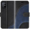 BoxTii Hülle für OnePlus 8T, PU Leder Handyhülle für OnePlus 8T, Ledertasche Klapphülle Schutzhülle mit Kartenfächer und Magnetverschluss, Schwarz