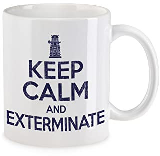 Urban Backwoods Keep Calm And Exterminate Tazza Da Caffè Tazza con dicitura