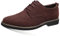 Zapatos de boda para hombre, zapatos de traje, zapatos de vestir Derby con cordones, zapatos clásicos de negocios, marrón, 40 EU