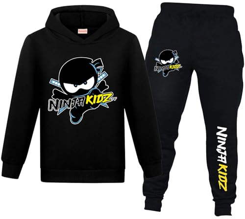 Banxidi Nija Kids Boys Tracksuit Hoodies Kids Sweatshirt Long Sleeve for 2-piece Sets Sportswear Clothing 2-13Years