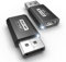 JSAUX 4K Adattatore DisplayPort a HDMI 2 Pezzi, Convertitore DP da PC a monitor HDMI Video UHD 1080P@120 Hz, 2K@60Hz, 4K@30 DP maschio a HDTV femmina compatibile con Dell, Lenovo, NVIDIA, Desktop-Nero