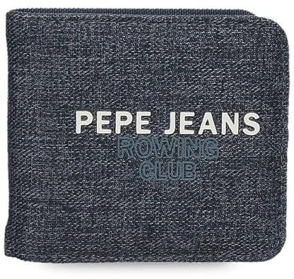Pepe Jeans Edmon, Federmäppchen, Kulturbeutel, Verschiedene Taschen und Fächer, Rosa von Joumma Bags, blau, Geldbörse