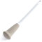 Qhpnunhq Cepillo de esponja de mango largo, suministros de limpieza de cocina, cepillo de limpieza de botellas, tazas de cerveza, jarra de cocina limpia, herramienta gris
