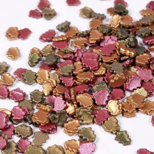 Streuselheld Schoko Tannenbäume 80g Streusel zum Dekorieren und Verzieren von Gebäck aller Art wie Torten Kuchen Keksen Zuckerstreusel