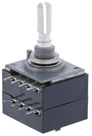 PABVRPYT 1 Stück Potentiometer 250 K Log Alps Audio Amp Lautstärkeregler Pot Stereo W Loudness