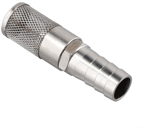 HpLive 3/4 Zoll Edelstahl Schlauchfilter 19-20mm Schlauchanschluss Siebfilter Netzfilter für Pumpe Kraftstoff Gas Wasser Luft(20mm)
