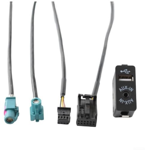 Interface USB de voiture avec faisceau auxiliaire 4 broches pour BMW NBT pour EVO Fit